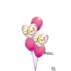 Bukiet 1679 Wild About Love Qualatex #24757-2 85706-3 25572-3